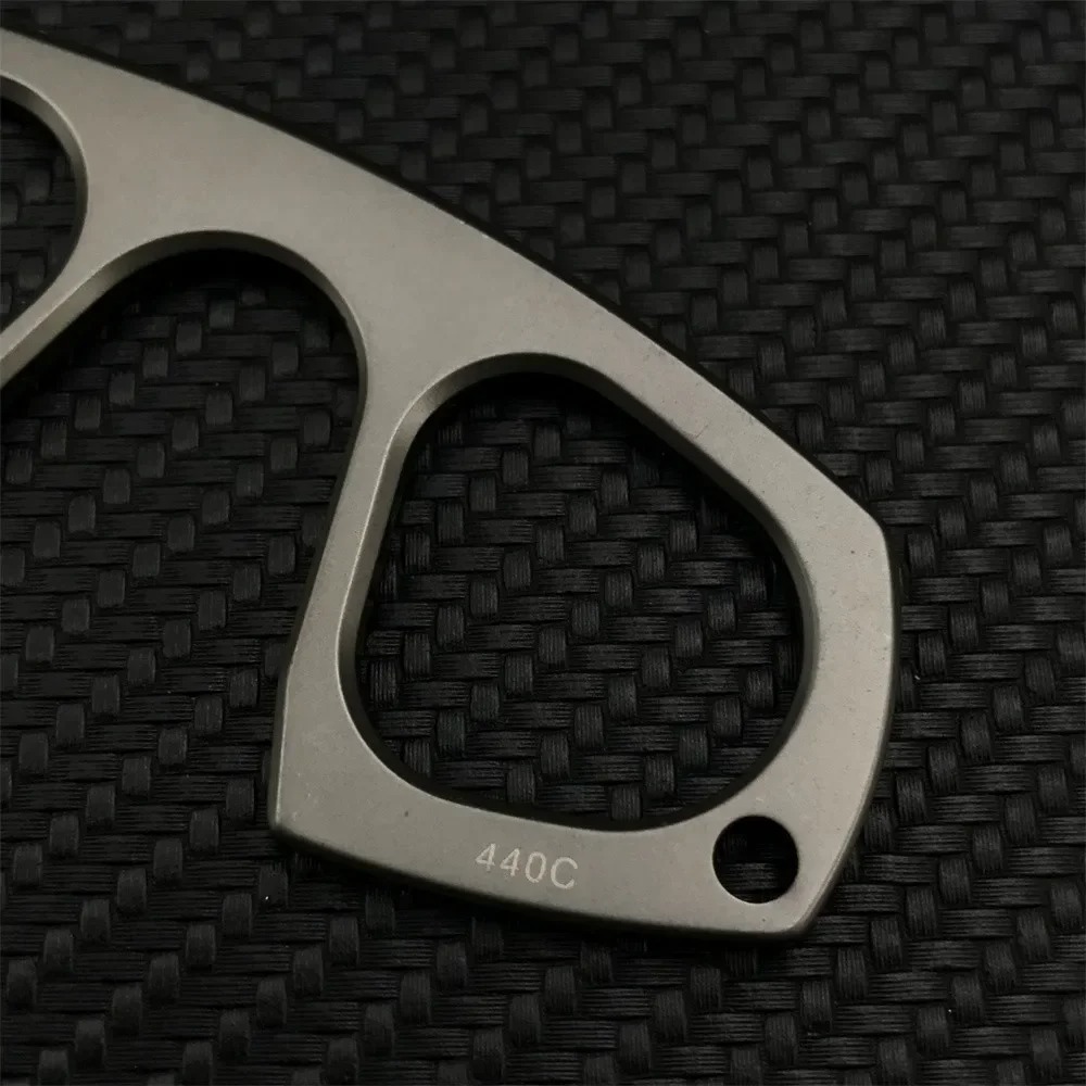 High Hardness Neck Knife 440C  - Edc Fixed Blade Deep Carry recension och pris