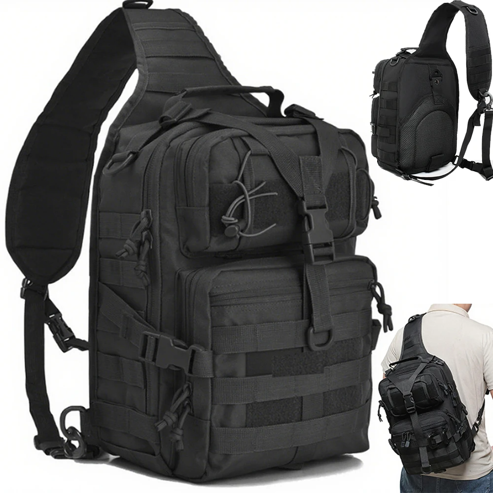 Tactical Sling Backpack Should - Edc Concealed Carry Backpack recension och pris