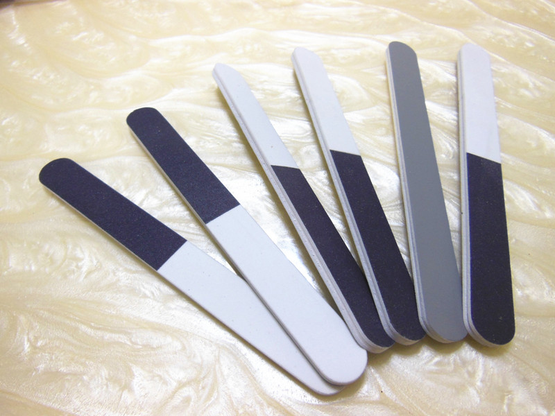 20 pcs/lot  3 step polishing f - Nail File Titanium recension och pris