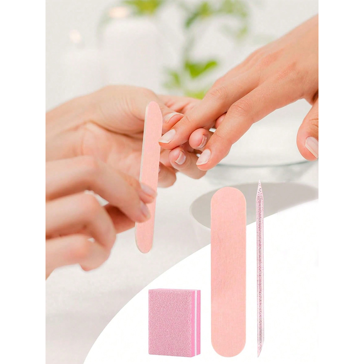 Manicure Kits, Individually Pa - Nail File Titanium recension och pris