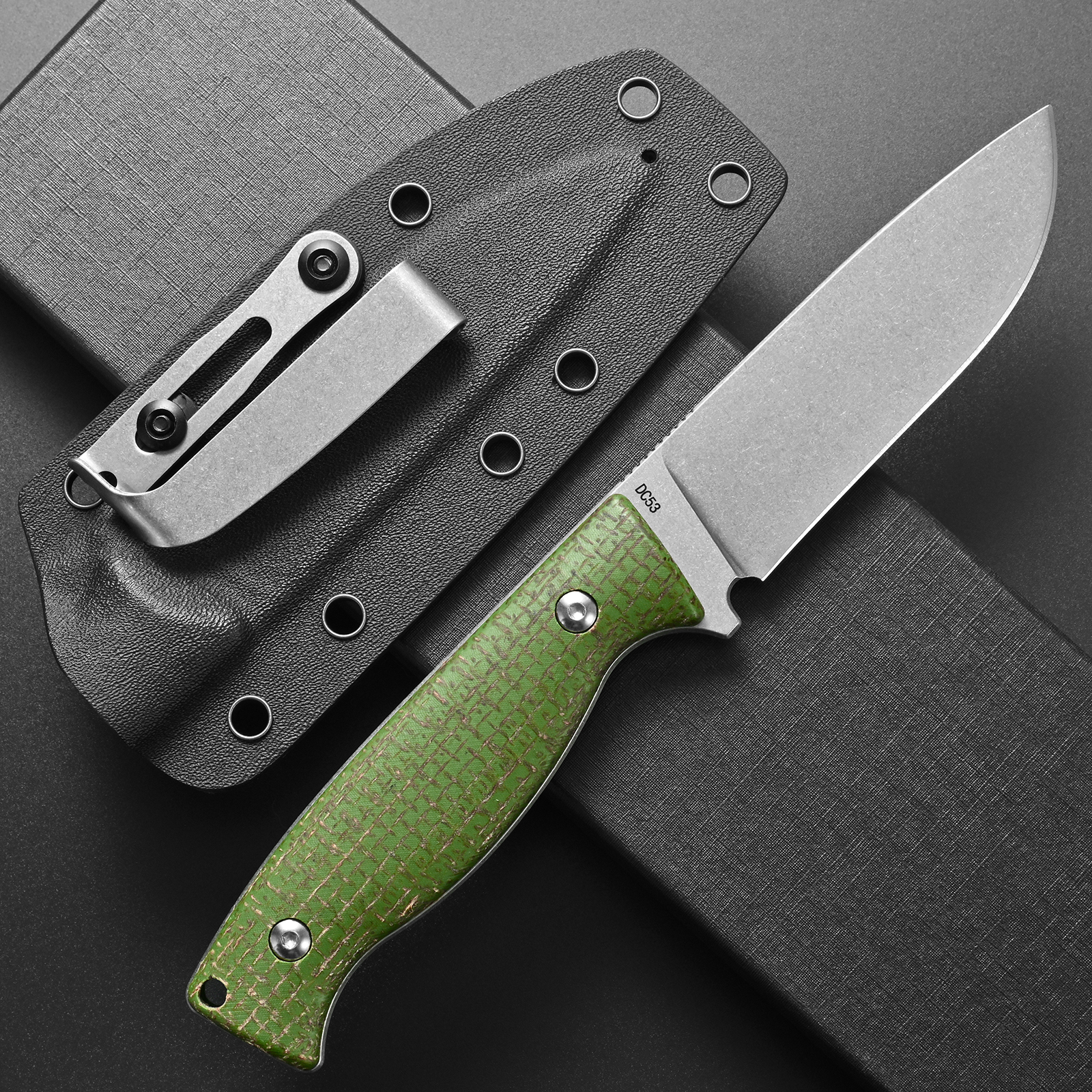 Eafengrow EF165 Fixed Blade Kn - Edc Fixed Blade Deep Carry recension och pris
