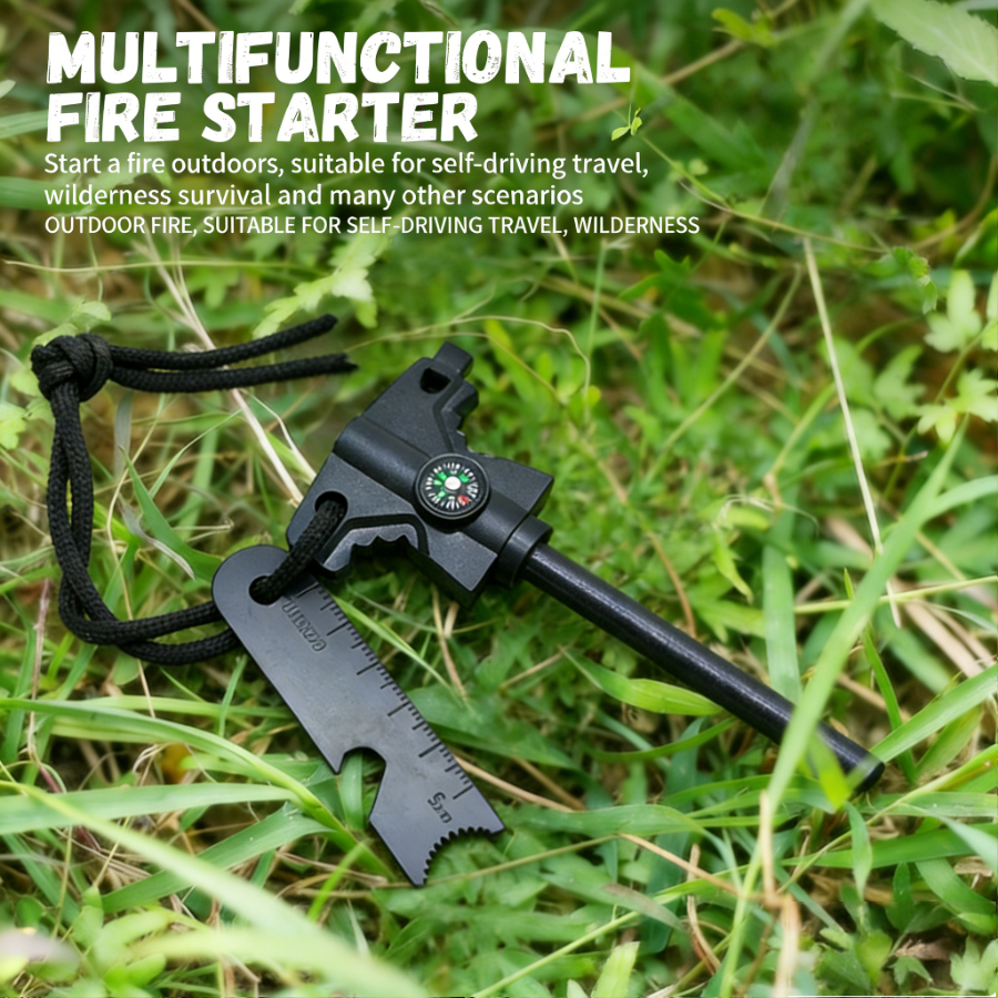 Multi-functional Survival Fire - Ferro Rod Striker recension och pris