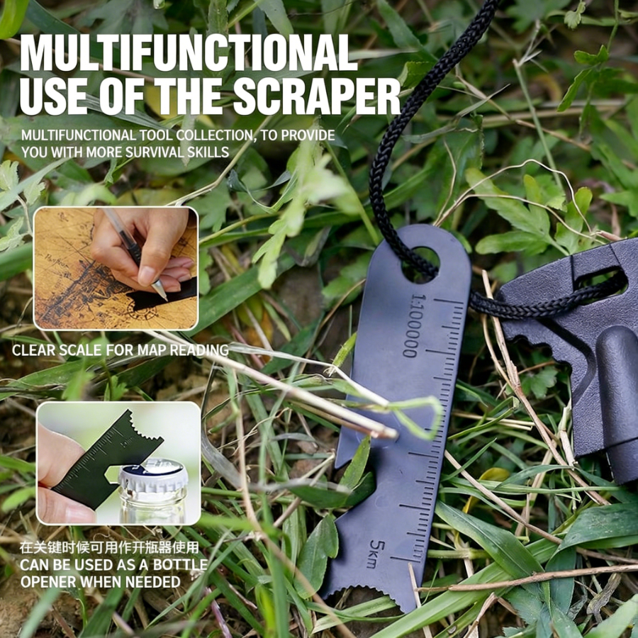 Multi-functional Survival Fire - Ferro Rod Striker recension och pris