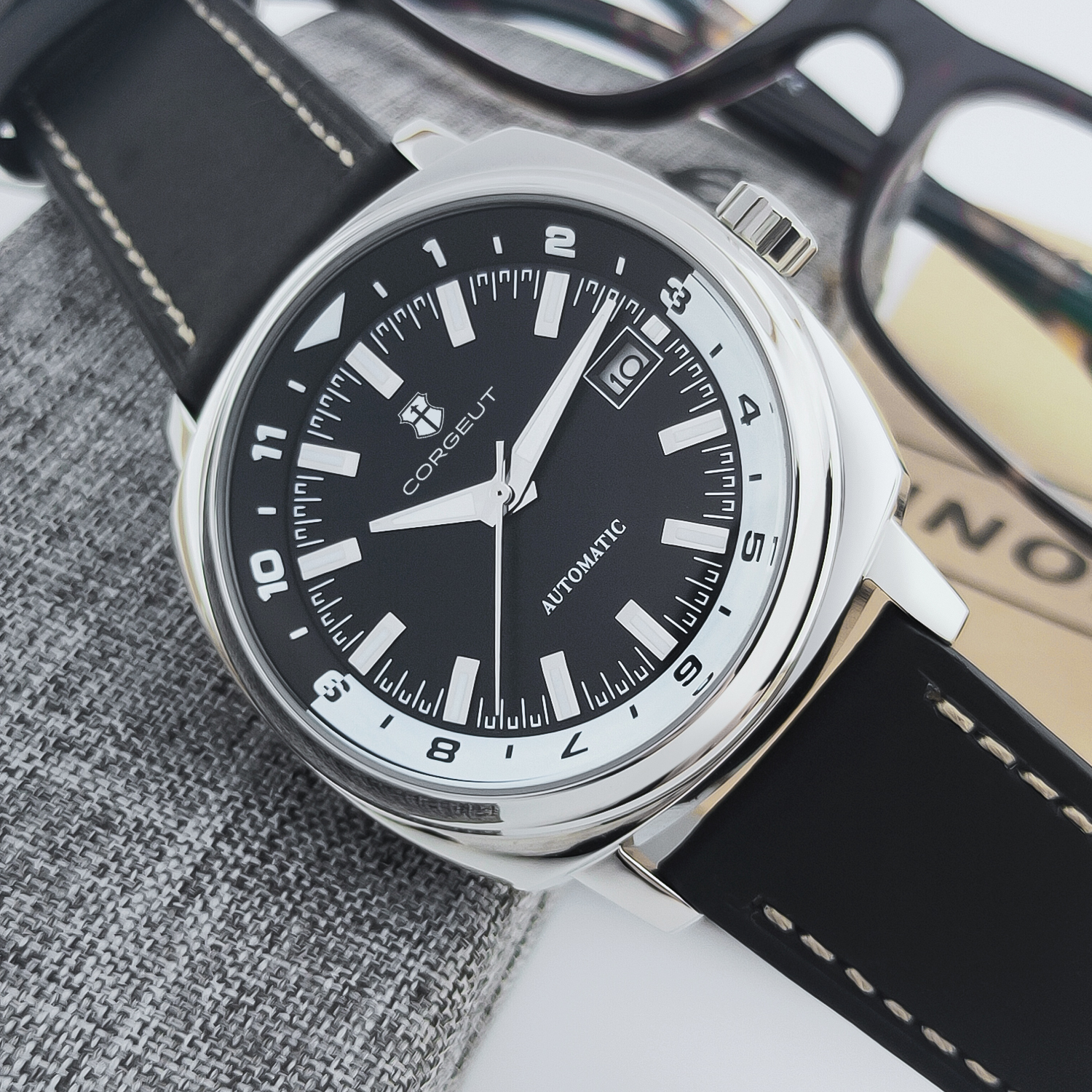 CUSTOM 42MM Stainless Steel Sa - Watch Winder Compact recension och pris