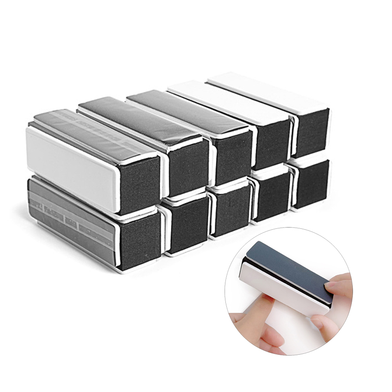 2/4/10pcs/Lot Sanding Block Na - Nail File Titanium recension och pris