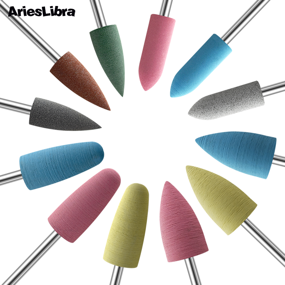 AriesLibra Rubber Nail Drill B - Nail File Titanium recension och pris