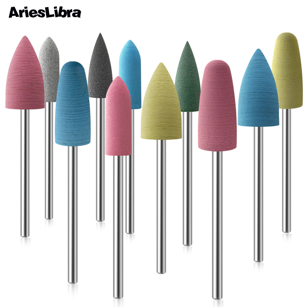 AriesLibra Rubber Nail Drill B - Nail File Titanium recension och pris