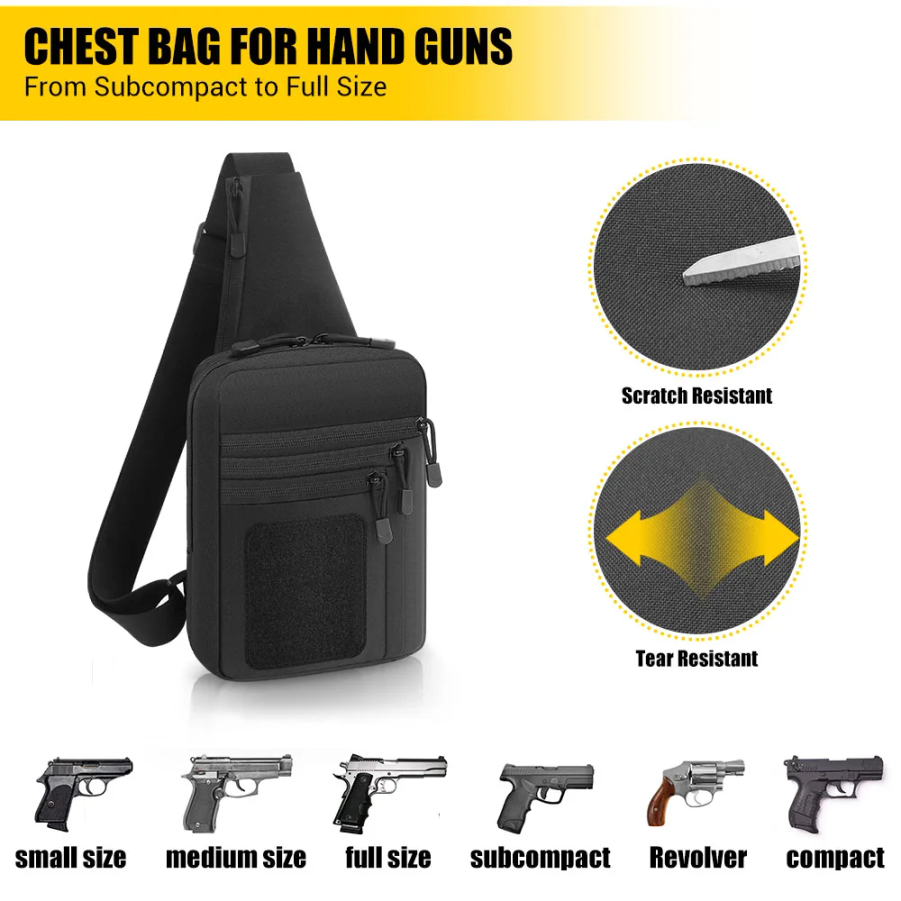 CAOX Tactical Pistol Gun Bag C - Edc Carry Handgun recension och pris