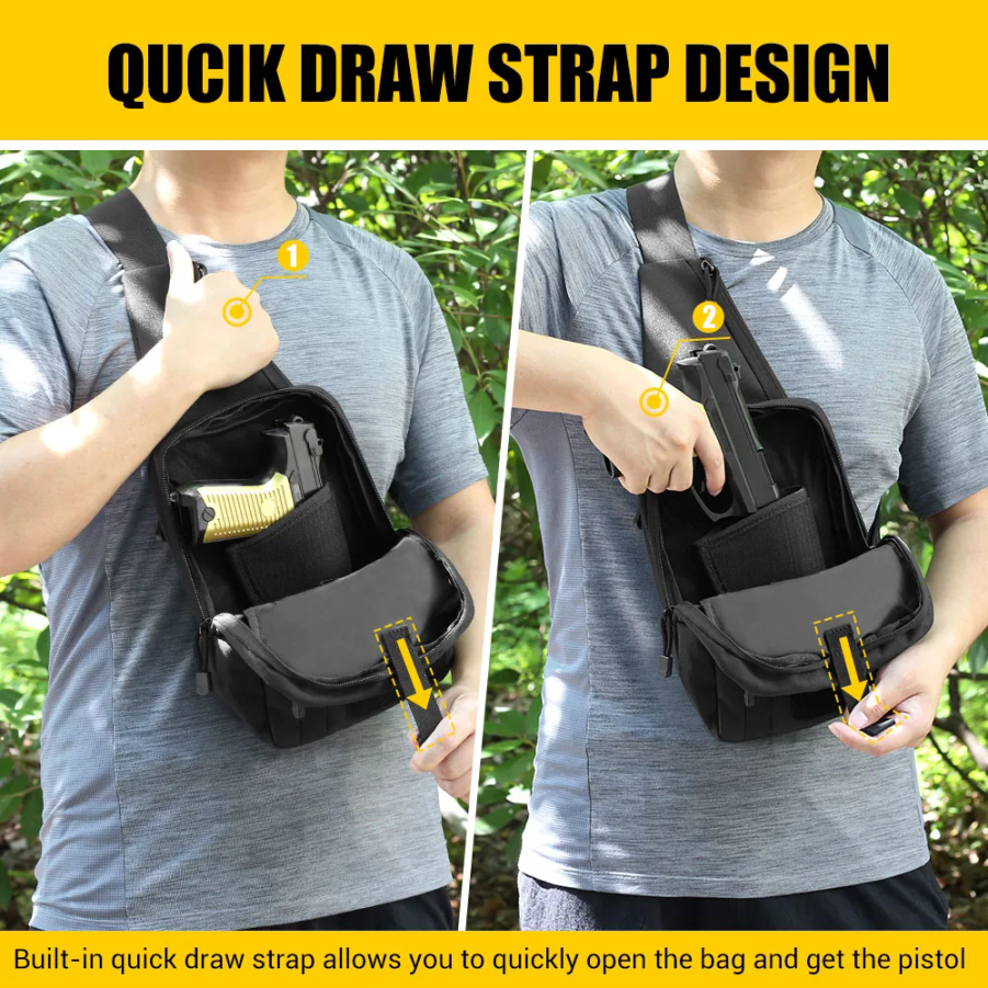 CAOX Tactical Pistol Gun Bag C - Edc Carry Handgun recension och pris