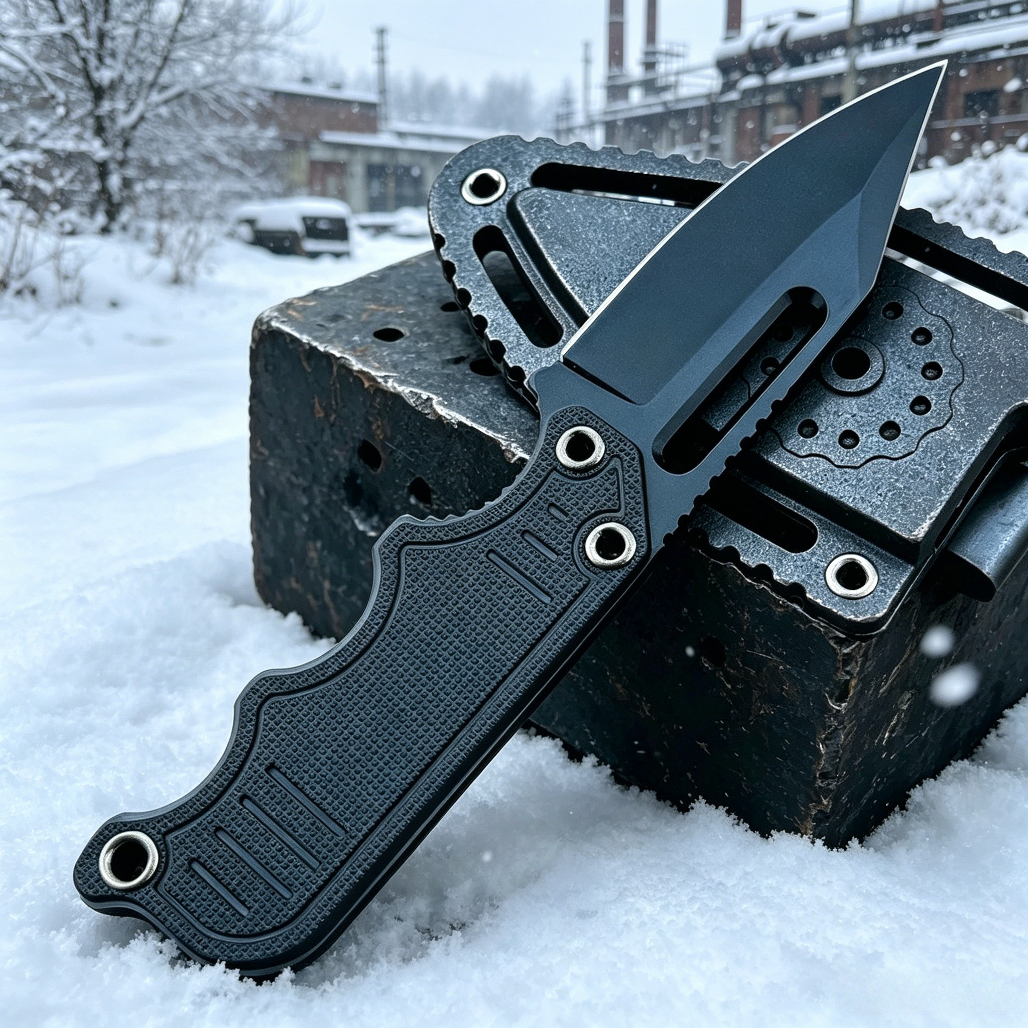 Mini Instinct Compact Fixed Kn - Edc Fixed Blade Deep Carry recension och pris